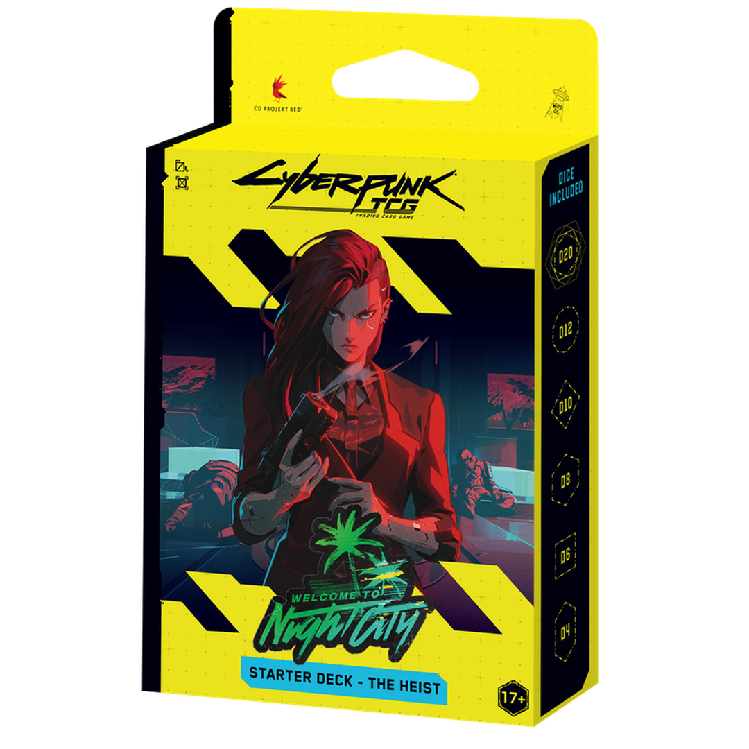 Starter Deck | Cyberpunk Tcg-welcome To Night City | Heist (FR)
