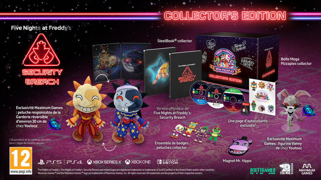 Five Nights At Freddy's Security Breach Collector's Edition