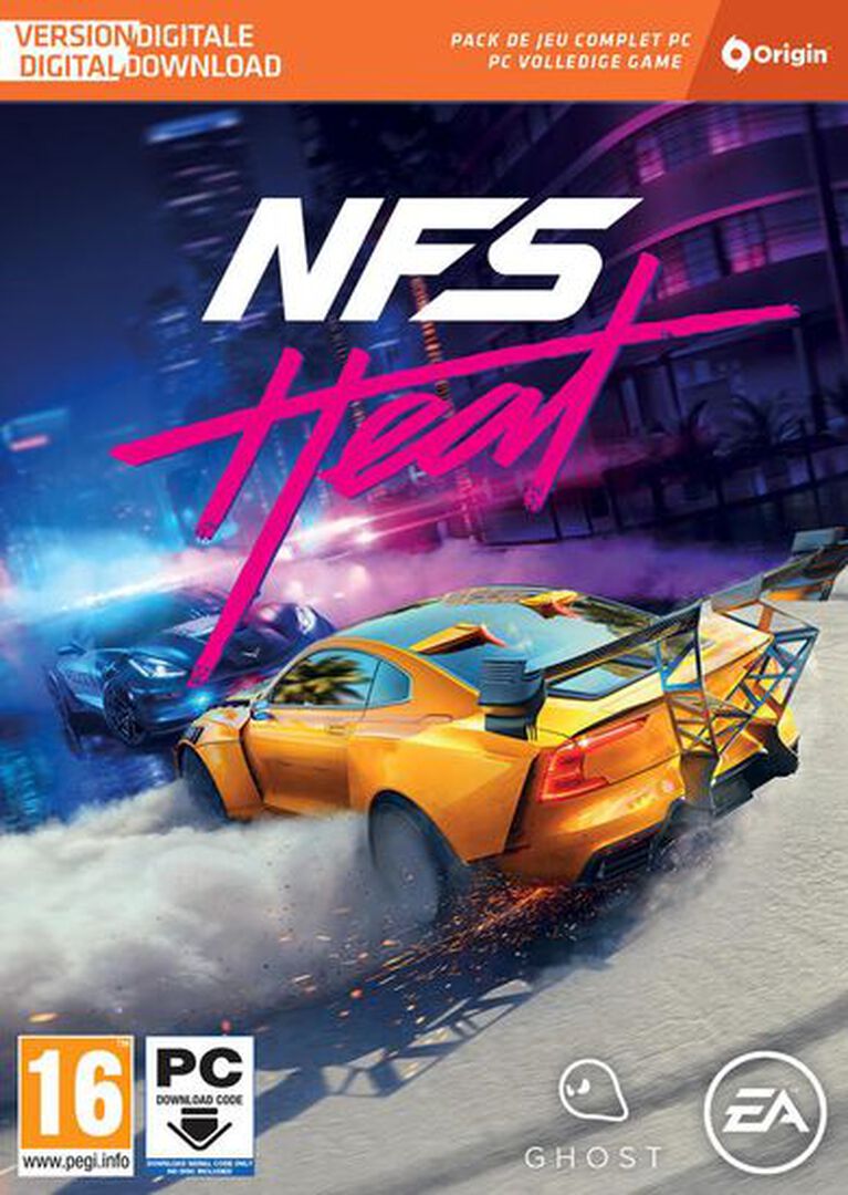Need For Speed Heat (code De T&eacute;l&eacute;chargement)