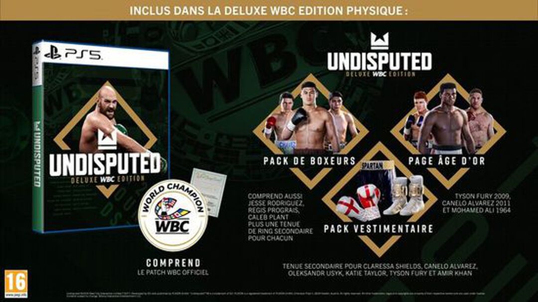 Undisputed Deluxe Wbc Edition