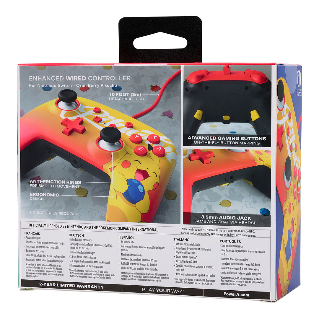 Manette Filaire Oran Berry Pikachu