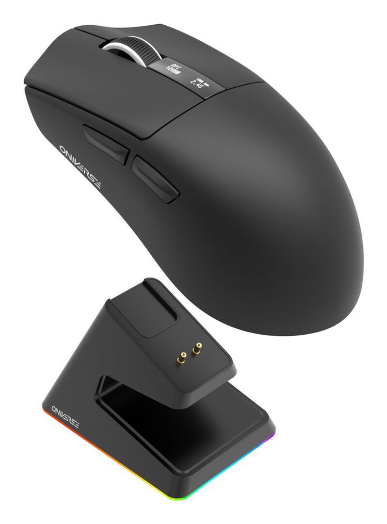 Souris Gaming Sans Fil Vanguard + Dock | Oniverse | Nocta Black