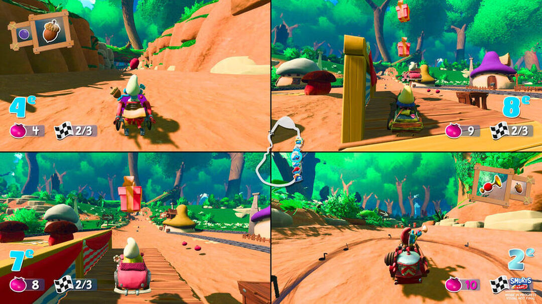 Schtroumpfs Kart