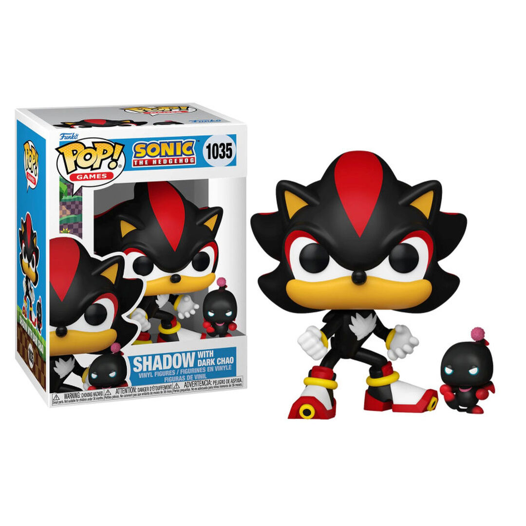 Funko Pop!&buddy | Sonic | Shadow Avec Dark Chao