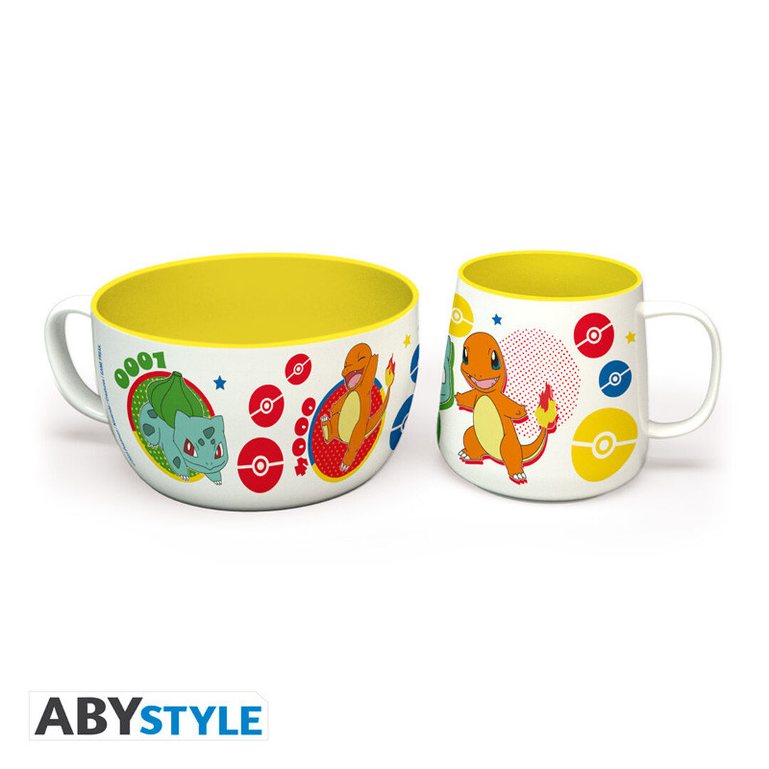 Set Petit Dejeuner Mug Bol | Pokemon | Pikachu