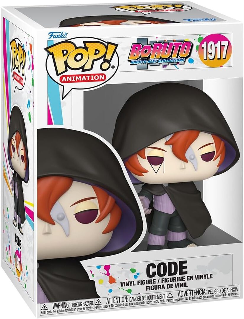 Figurine Funko Pop! N&deg;1917 | Boruto | Code