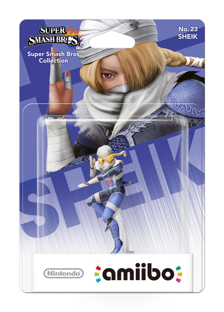 Figurine Amiibo N&deg;23 Smash Sheik