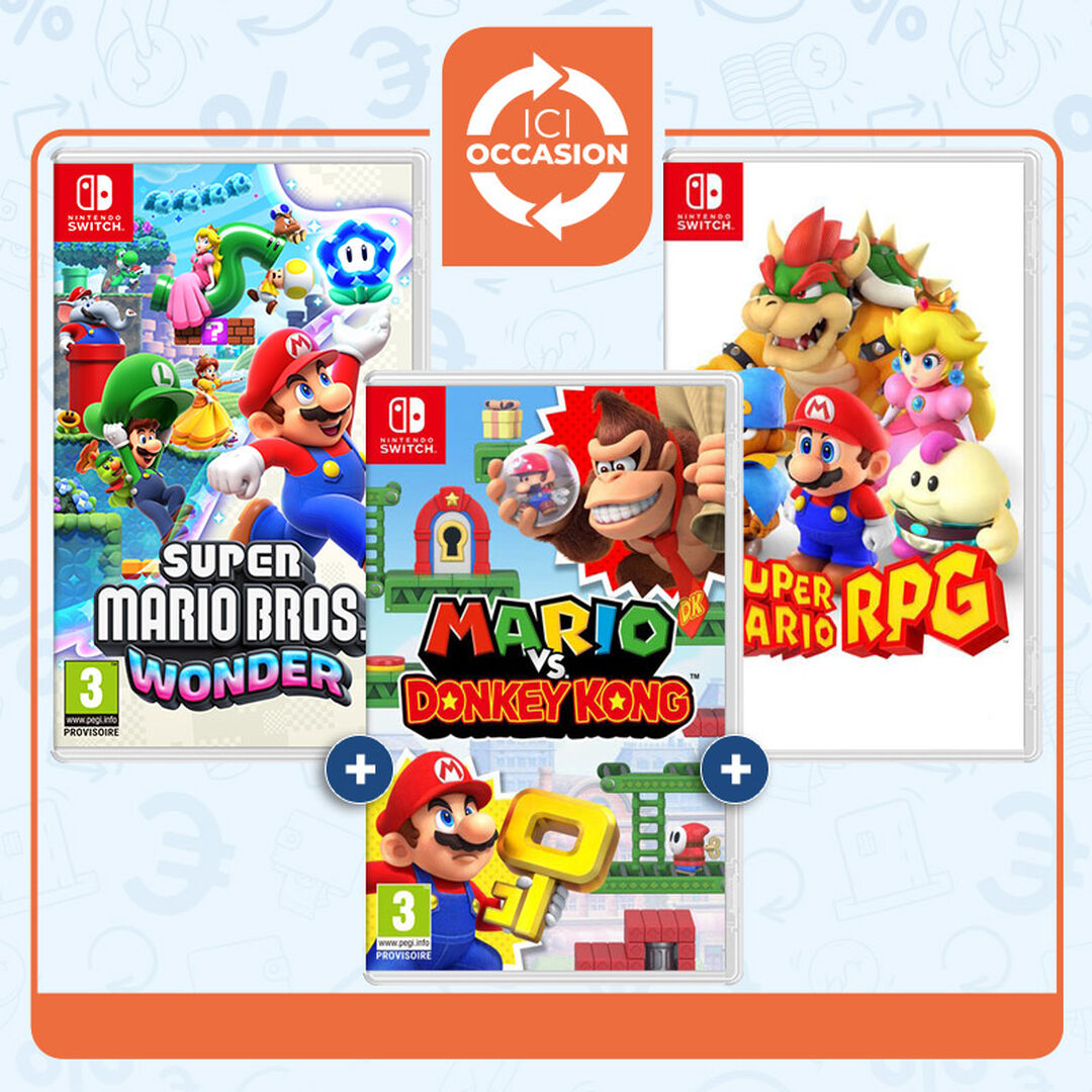 Pack Occaz | Mario collection | Switch