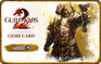 Carte Nc Soft France Guild Wars 2 - 4000 Gems - 50 Eur