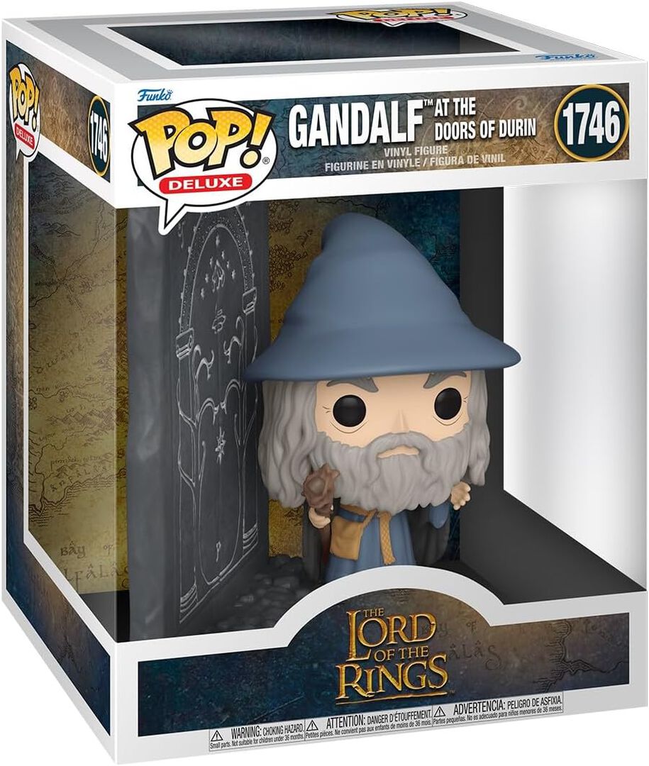 Figurine Funko Pop! Deluxe N&oslash;1744 | Le Seigneur Des Anneaux  -gandalf Dod Gitd