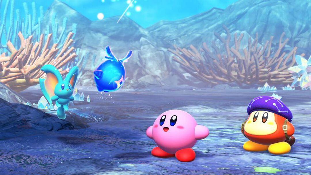Kirby Et Le Monde Oubli&eacute; Nintendo Switch 2 Edition +le Pays Des &eacute;toiles Filantes | Occasion