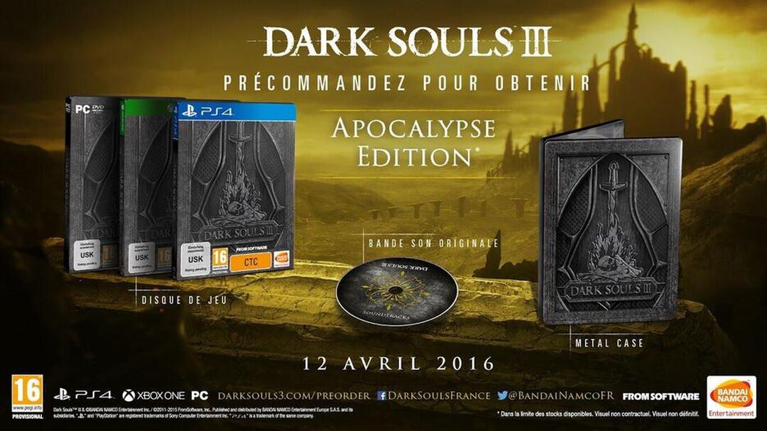 Dark Souls III Apocalypse Edition