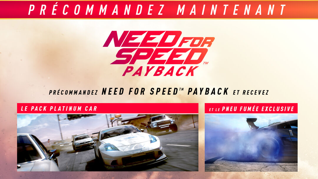 Need For Speed Payback | Occasion