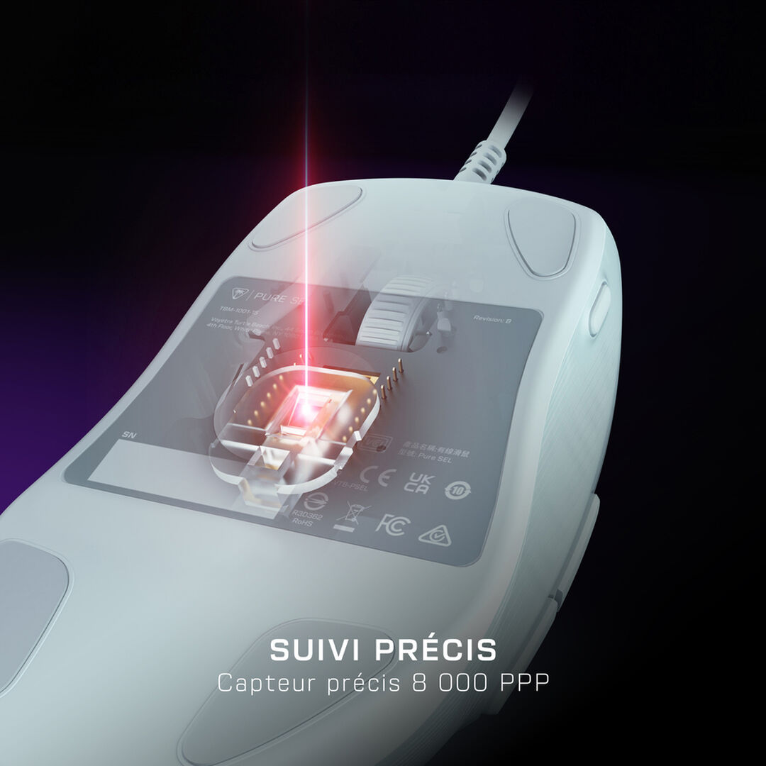 Souris Filaire | Pure Sel | Blanc