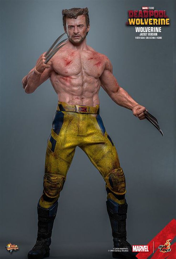 Figurine Hot Toys | Deadpool | Figurine 1/6 Wolwerine Jacket Version 31cm
