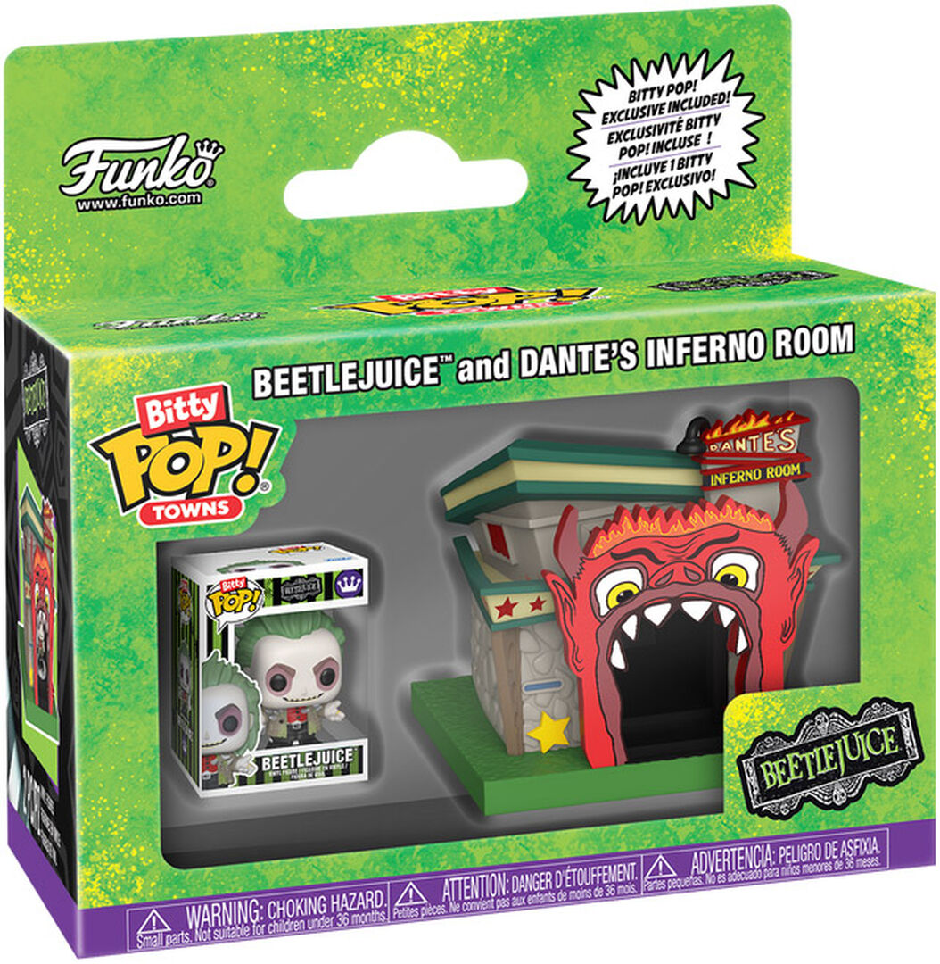 Figurine Funko Bitty Pop! Town | Beetlejuice | Dantes