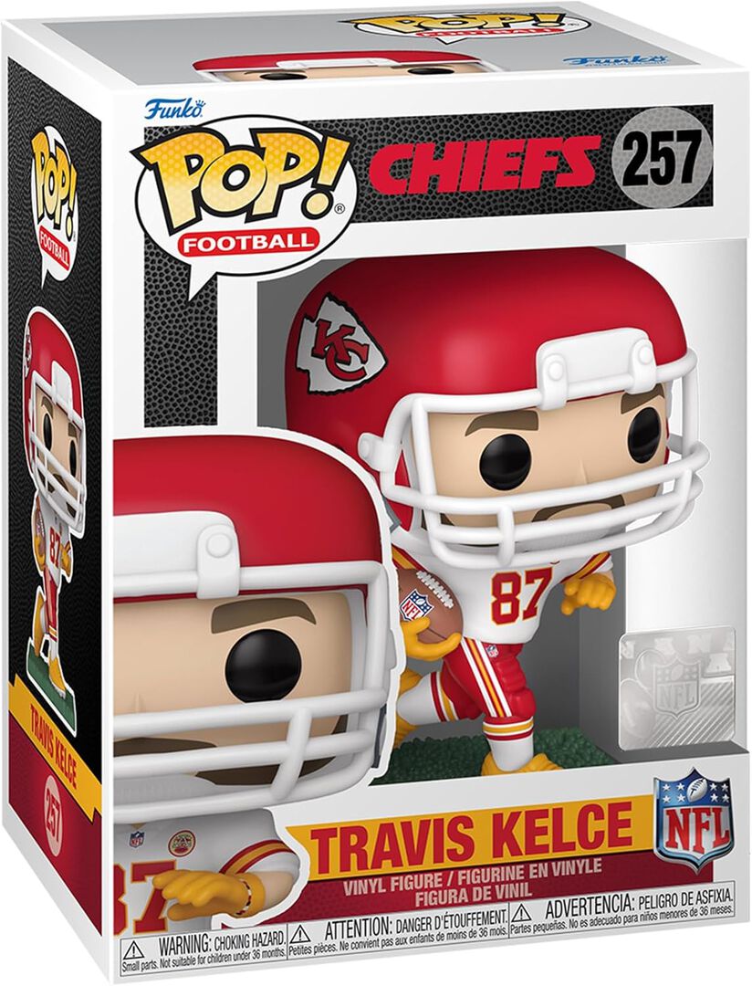 Figurine Funko Pop! N&deg;257 | NFL | Chiefs | Travis Kelce