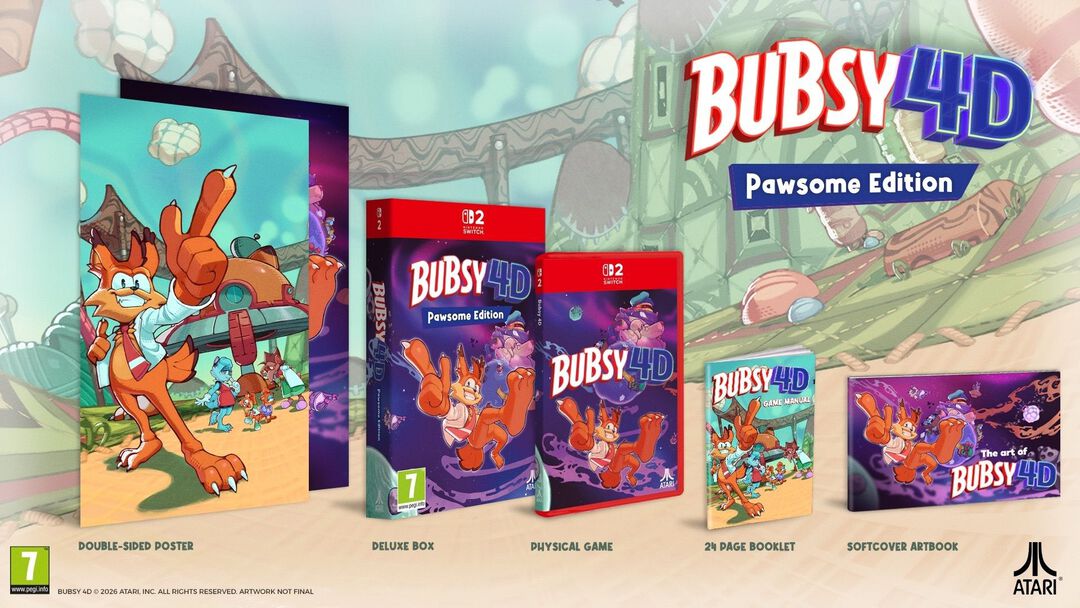 Bubsy 4d Pawsome Edition