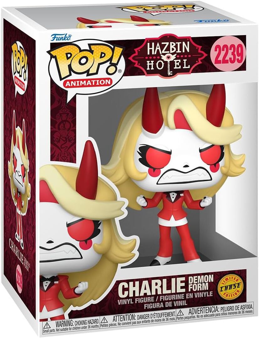 Figurine Funko Pop! | Hazbin Hotel | Charlie Avec Chance De Chase