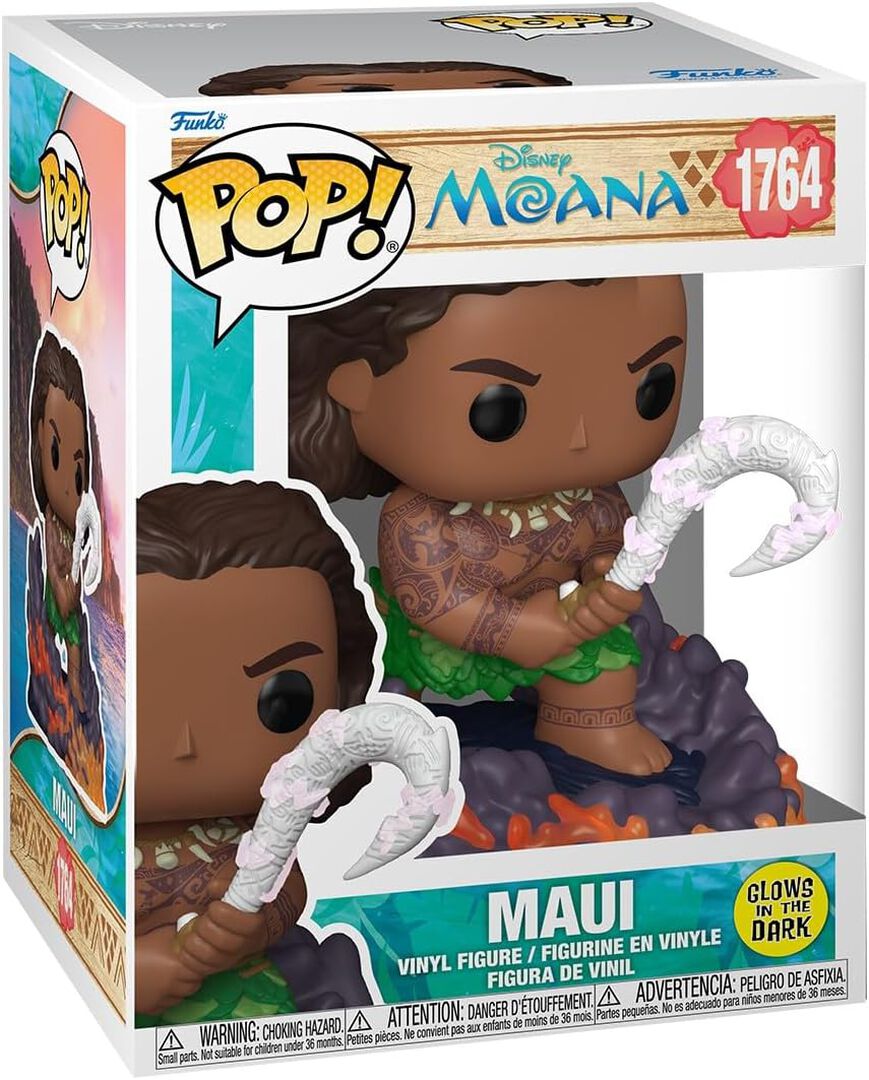 Figurine Funko Pop! Premium | Vaiana | Maui (fluorescent)