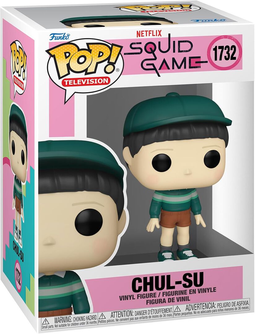 Figurine Funko Pop! N&deg;1732 | Squid Game | Chul-su