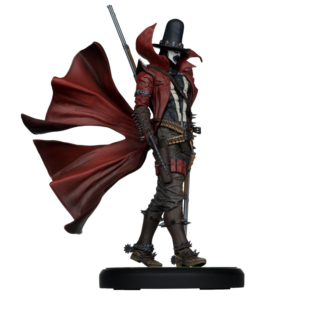 Statuette Resine | Spawn: Black White & Red All Over Spawn By Todd Mcfarlane