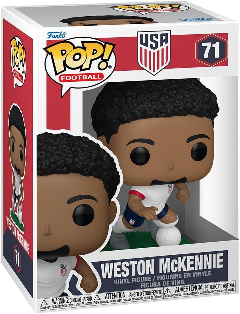 Figurine Funko Pop! | U.s. Men's Soccer Team | Weston Mckennie