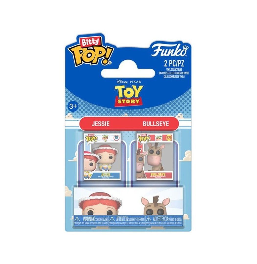 Figurine Funko Bitty Pop! 2pk | Toy Story | Jessie Et Pile Poil