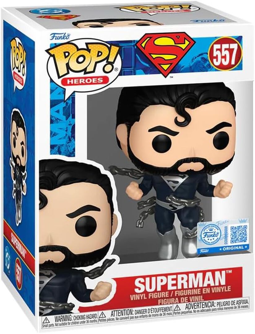 Figurine Funko Pop! N&deg;557 | Dc | Superman (bk)