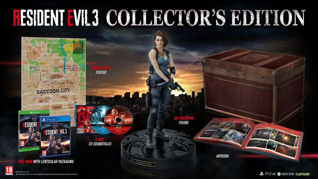 Resident Evil 3 Edition Collector
