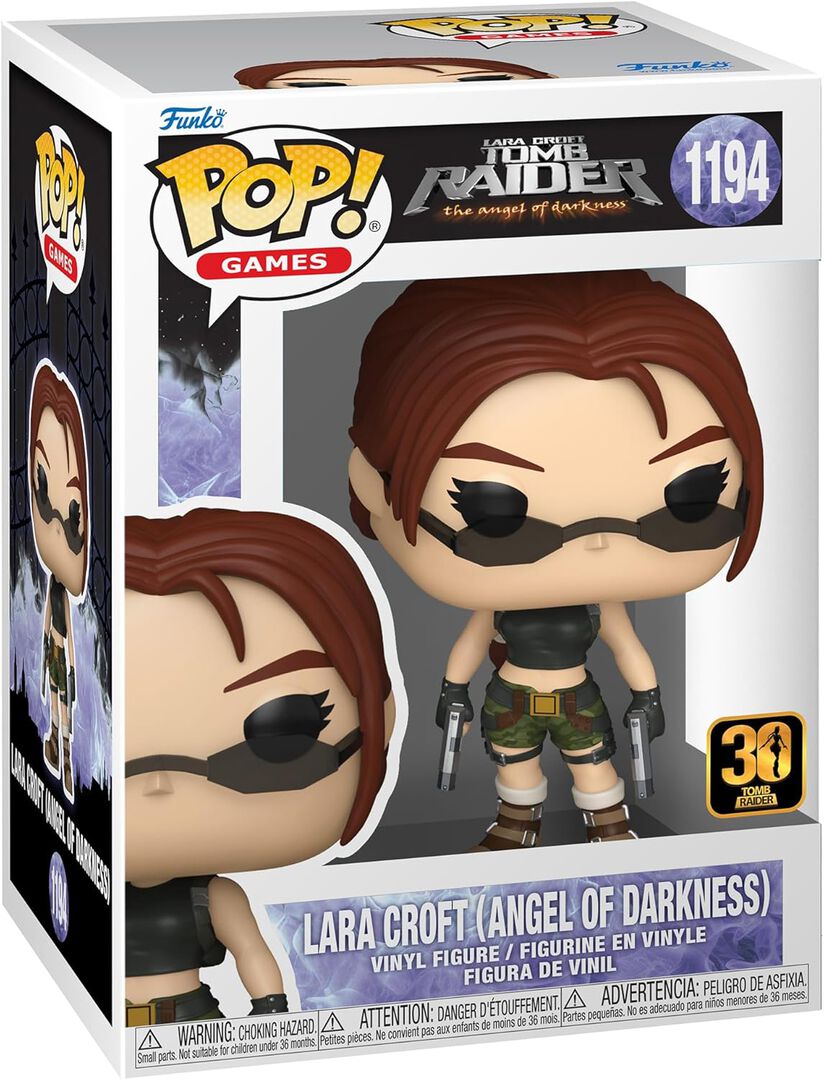 Figurine Funko Pop! | Tomb Raider | L'ange Des T&eacute;n&egrave;bres | Lara Croft