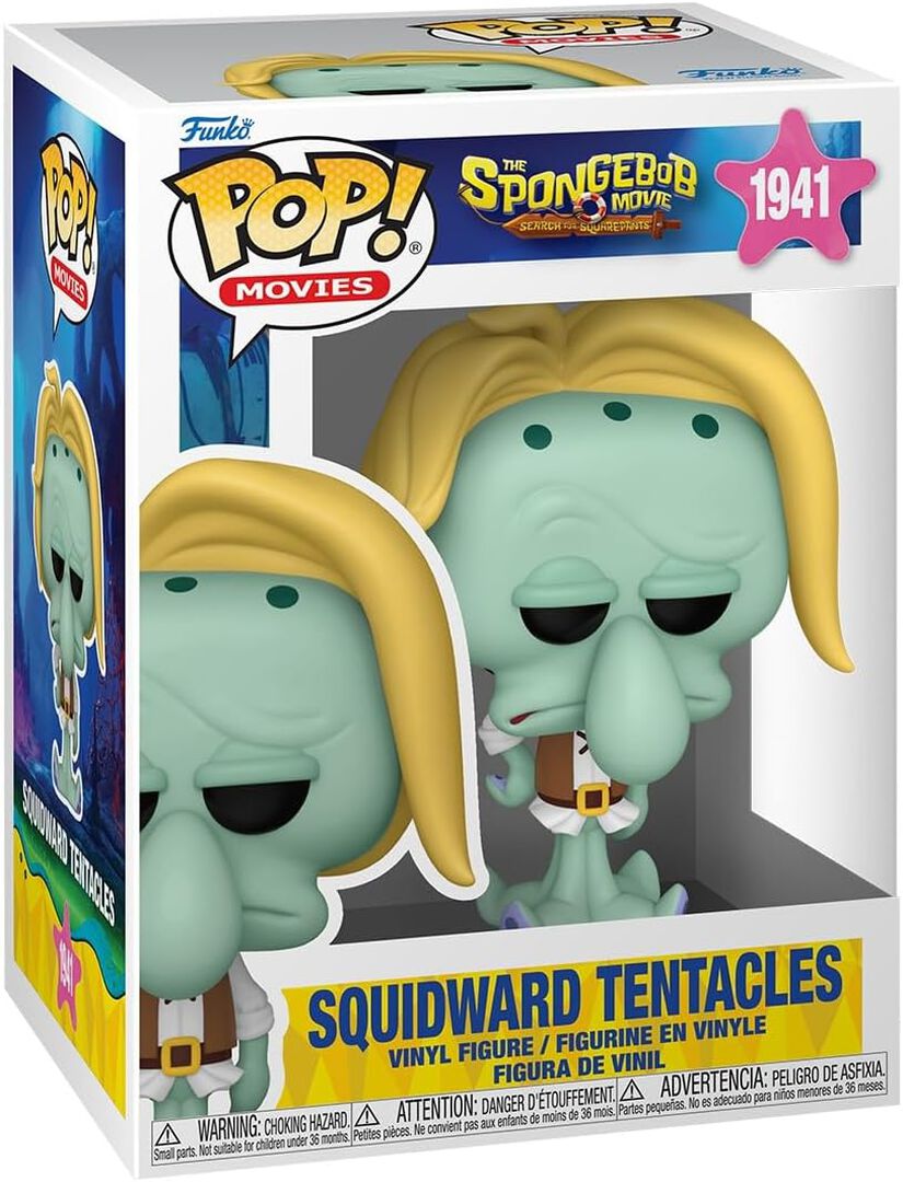Figurine Funko Pop! N&deg;1941 | Bob L'eponge | Carlo Tentacule (pirate)