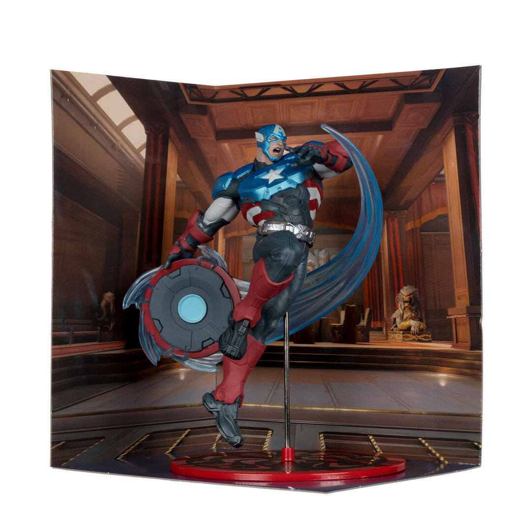 Statue  |  Captain America |  Marvel Rivals Collection   |  Mcfarlane Toys