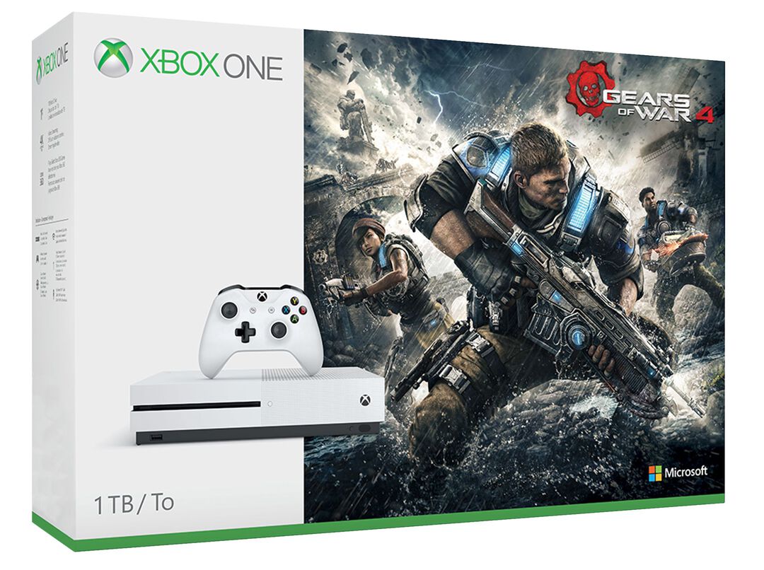 Xbox One S 1to Gears Of War 4 (&agrave; T&eacute;l&eacute;charger)