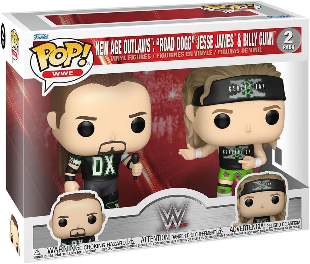 Figurine Funko Pop! | Wwe | New Age Outlaws | 2pcs