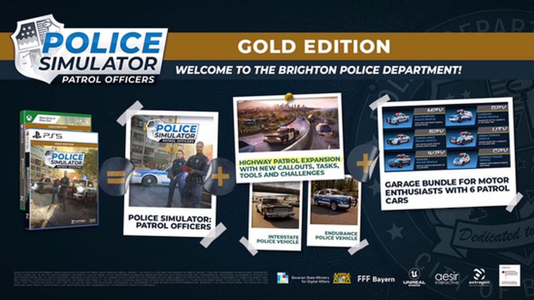 Police Simulator Patrol Officers Gold Edition