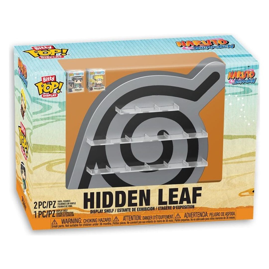 Figurine Funko Bitty Pop! Display | Naruto | Hidden Leaf