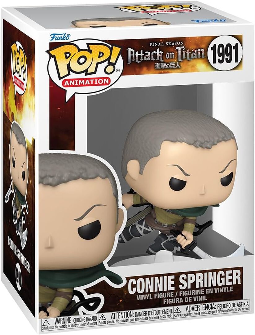 Figurine Funko Pop! N&deg;1991 | Attaque Des Titans | Connie Springer