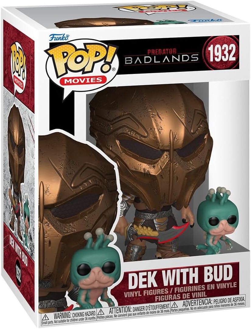 Figurine Funko Pop! Pop And Buddy N&deg;1932 | Predator Badlands | Dek Avec Bud