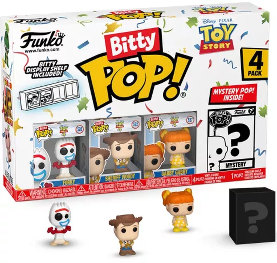 Figurine Funko Bitty Pop! | Toy Story | Woody Pack De 4
