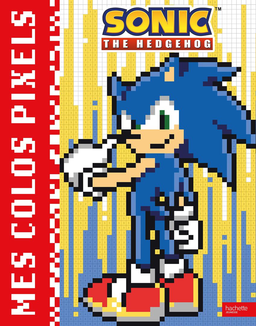 Livre De Coloriages | Sonic | Coloriages Pixels