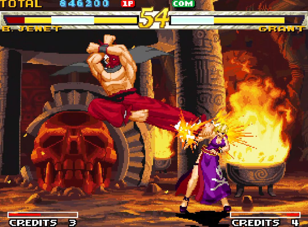 Garou Mark Of The Wolves  Neogeo
