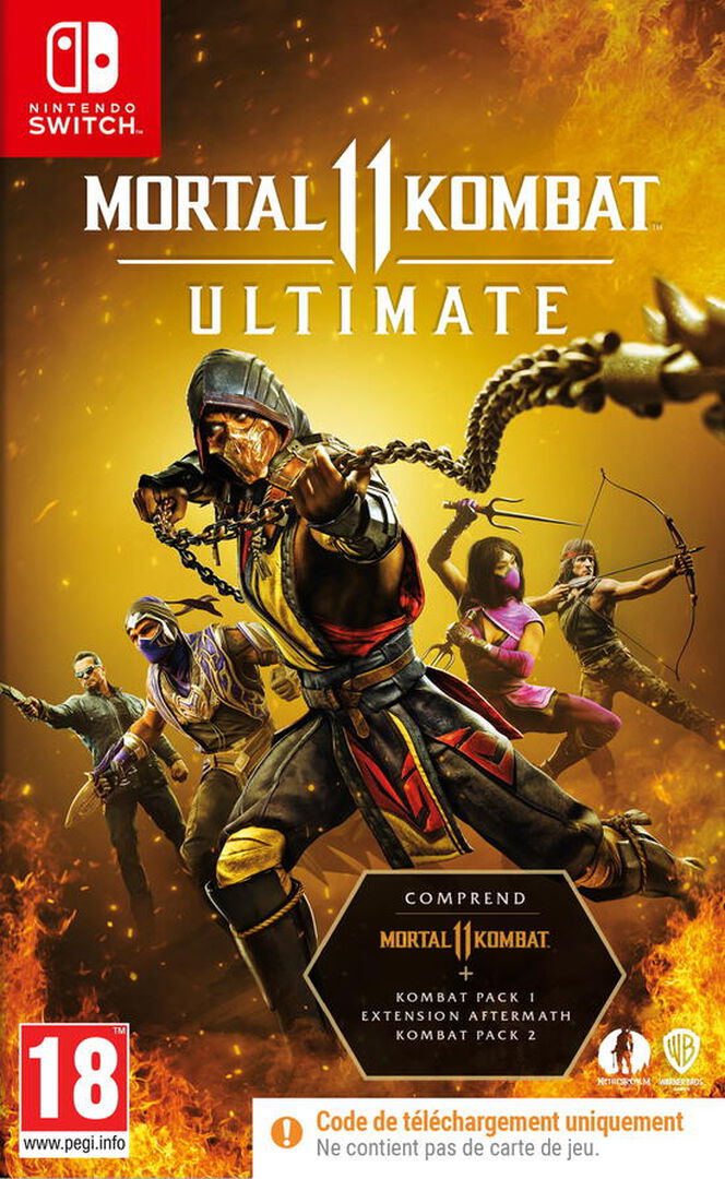 Mortal Kombat 11 Ultimate (code De T&eacute;l&eacute;chargement)