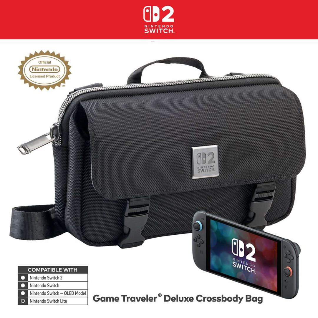 Sac Bandouillere Horizontal Sous Licence Switch 2 | Rds | Noir