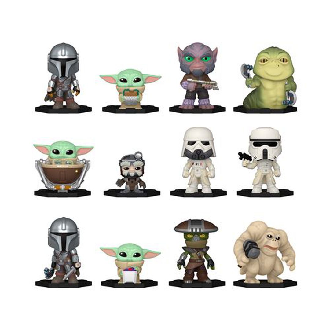 Figurine Funko Mystery Mini  | Star Wars Mandalorien Et Grogu