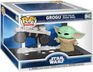 Figurine Funko Pop! N&deg;840 - Mandalorian & Grogu - Grogu W/polar Mouse Droide