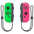 Paire De Manettes Joy-con Gauche Vert N&eacute;on & Droite Rose N&eacute;on thumb 0