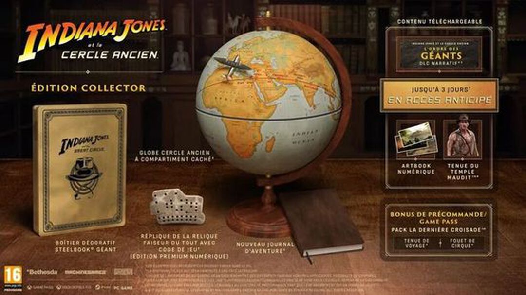 Indiana Jones Et Le Cercle Ancien Edition Collector (code De T&eacute;l&eacute;chargement)