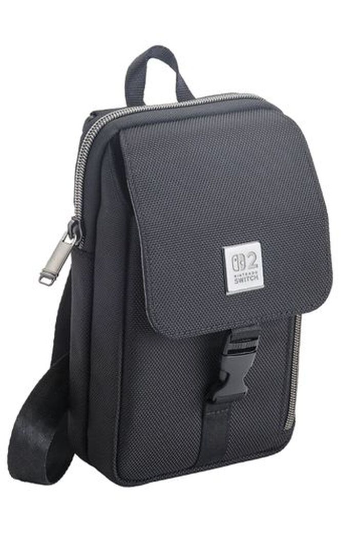 Sac Bandouillere Verticale Sous Licence Switch 2 | Rds | Noir