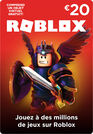 Carte Roblox 20 Euros